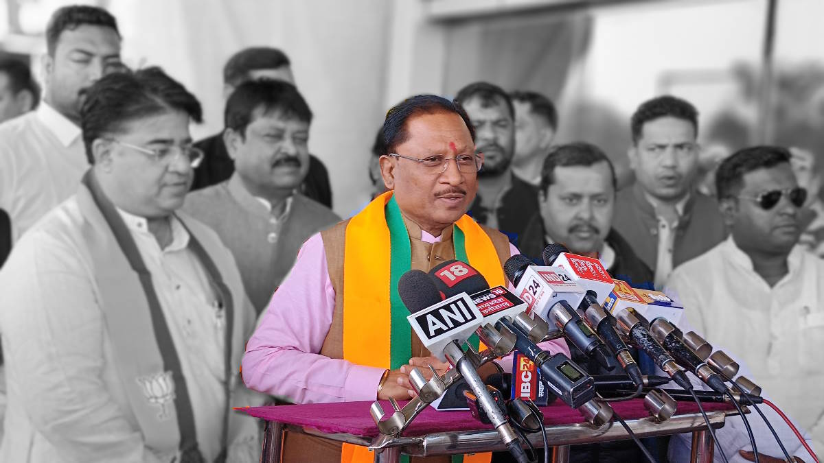 प्रत्याशियों की घोषणा नहीं कर पाने पर मुख्यमंत्री साय ने कांग्रेस पर कसा तंज, कहा- बड़ा बुरा हाल है, कोई कांग्रेस से लड़ने को तैयार नहीं…