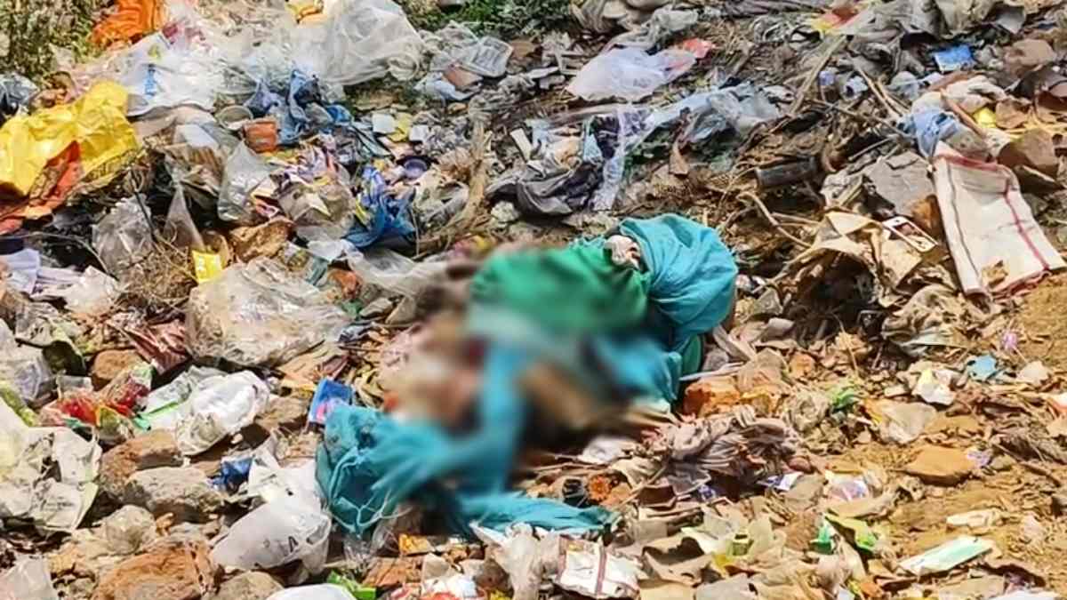 ANUPPUR CRIME: बैंक के सामने मिला महिला का शव, पुलिस ने जताई ये आशंका