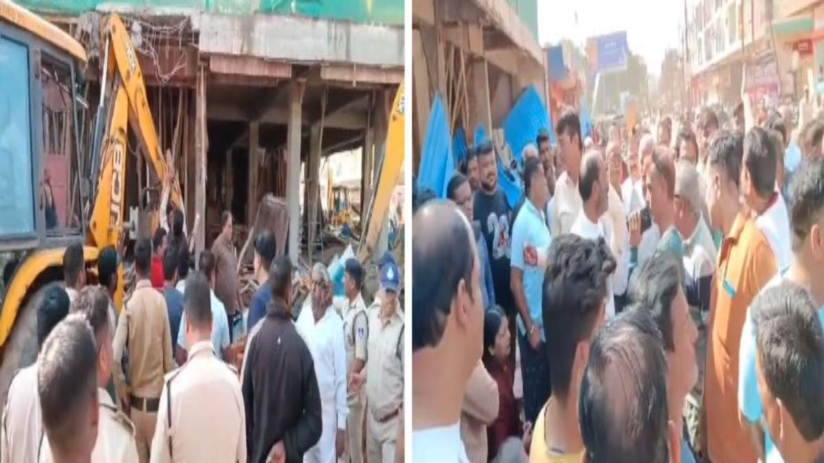 कब्जाधारियों के समर्थन में महापौर: बिना कार्रवाई के वापस लौटा प्रशासन, पार्षद ने भेदभाव को लगाया आरोप