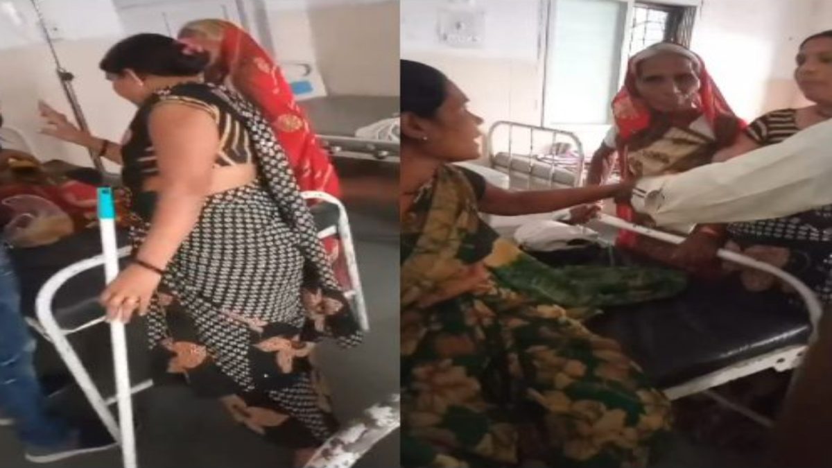 महिला सफाईकर्मी की दबंगई: मरीज के परिजनों से की गाली-गलौच, नौकरी से धोना पड़ा हाथ, Video Viral