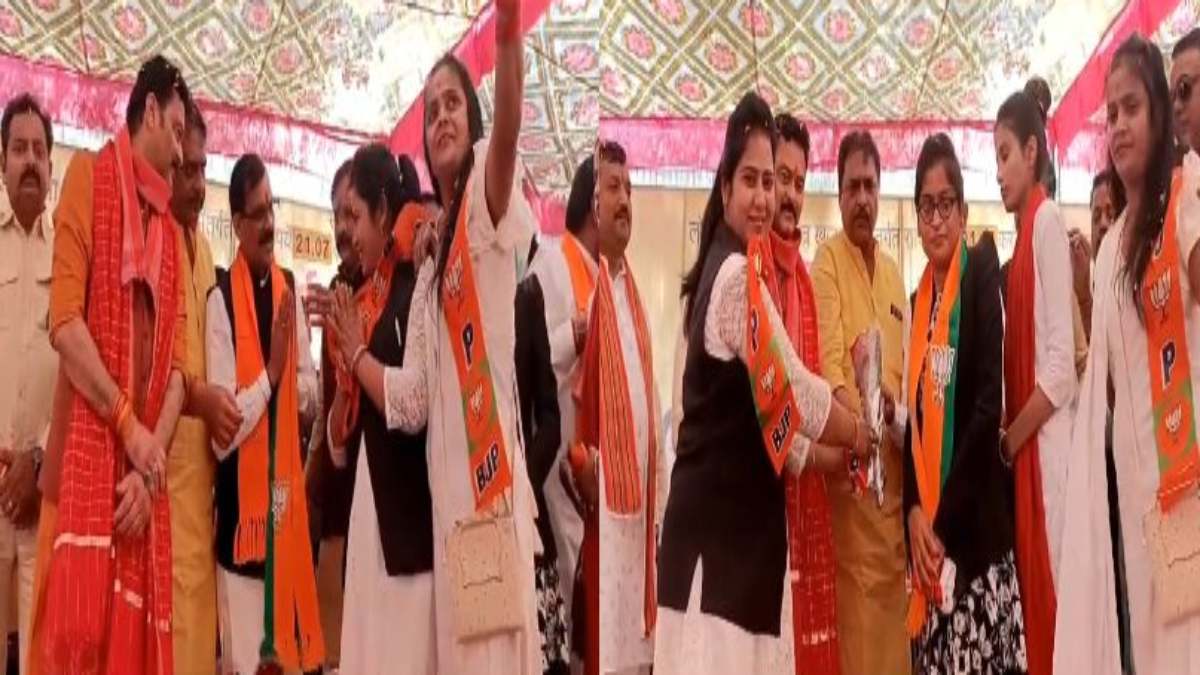 MP में दल-बदल का खेल: सपा महिला मोर्चा अध्यक्ष, खनिज व्यवसायी और 4 वकीलों ने थामा BJP का दामन, VD शर्मा ने दिलाई सदस्यता