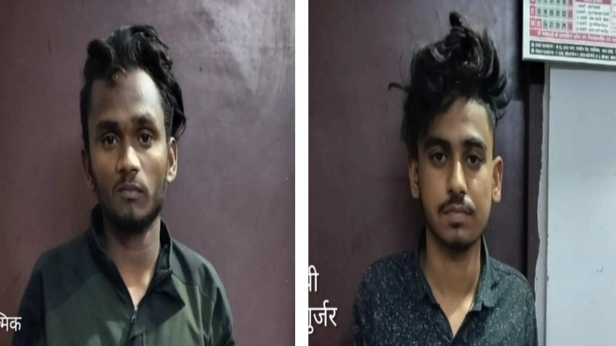 लूट के आरोपी चढ़े पुलिस के हत्थे: दिनदहाड़े महिला से लूटा था मंगलसूत्र, बदमाशों के खिलाफ दर्ज हैं कई मामले