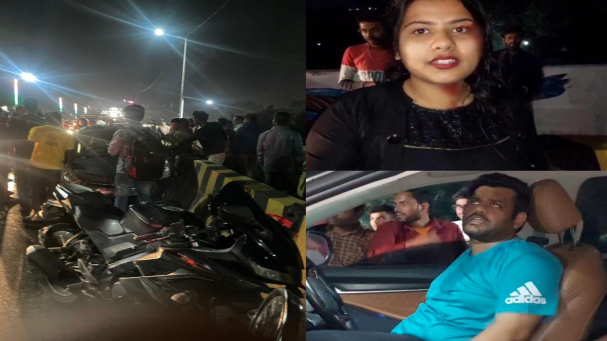 कार चालक का तांडव: शराब के नशे में धुत ड्राइवर ने गाड़ियों को मारी टक्कर, चार लोग घायल, मामला दर्ज