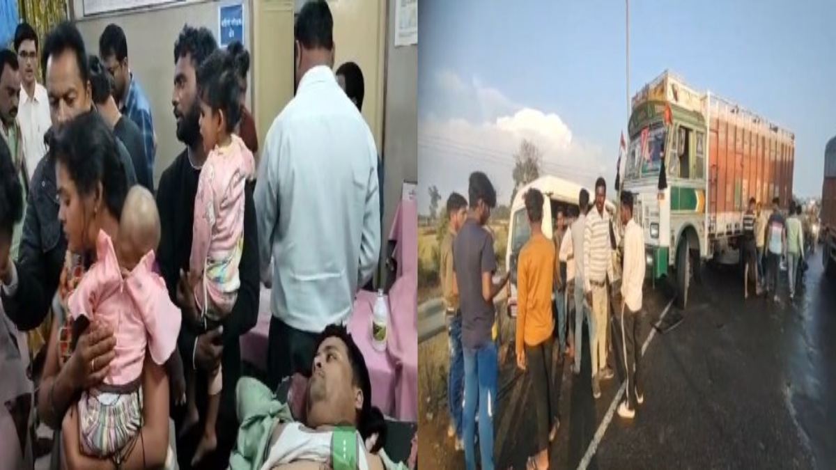 ROAD ACCIDENT: तेज रफ्तार ट्रक ने कार को मारी टक्कर, 6 घायल अस्पताल में भर्ती