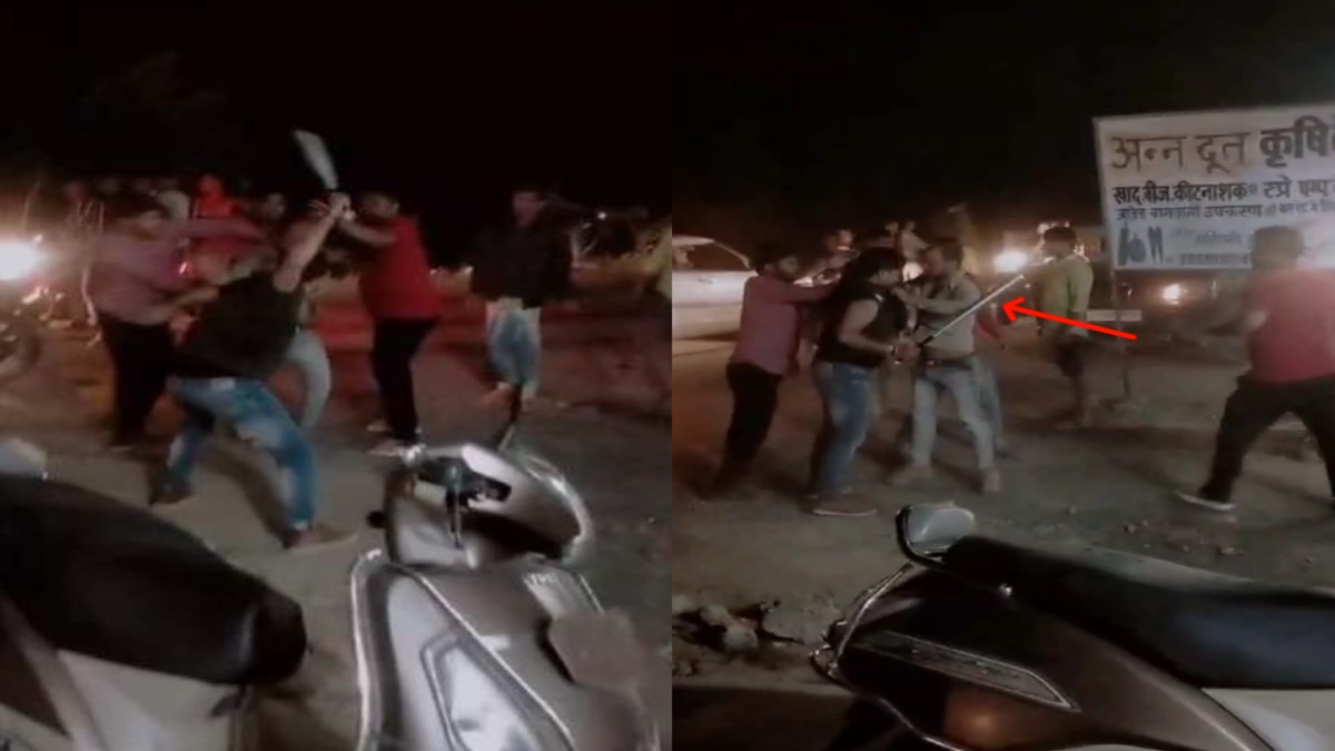 ठेकेदार के गुर्गों की दबंगई: शराब लेने गए शख्स को दौड़ा दौड़ा कर पीटा, हॉकी-बेसबॉल से की मारपीट, VIDEO वायरल