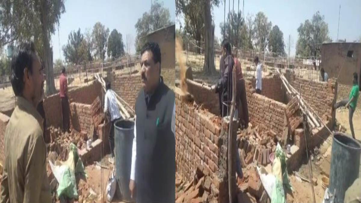 ‘हम कानून से बढ़ के हैं…’, कांग्रेस नेता की दबंगई: ग्रामीण का तुड़वाया निर्माणाधीन PM आवास, Video viral