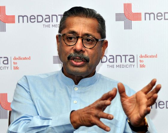 डीपफेक वीडियो का शिकार हुए मेदांता के चेयरमैन डॉक्टर नरेश त्रेहान                       