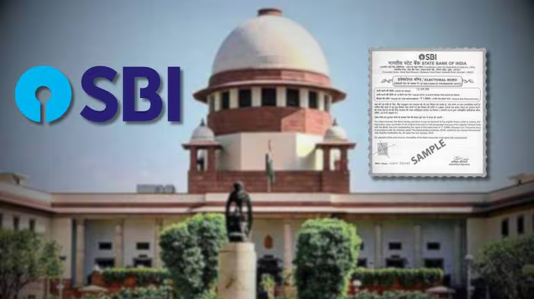 SBI ने चुनाव आयोग को भेजी इलेक्टोरल बॉन्ड की जानकारी