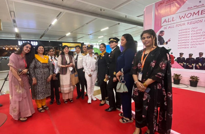 Women’s Day 2024: दिल्ली एयरपोर्ट को आज सिर्फ महिलाएं करेंगी संचालित