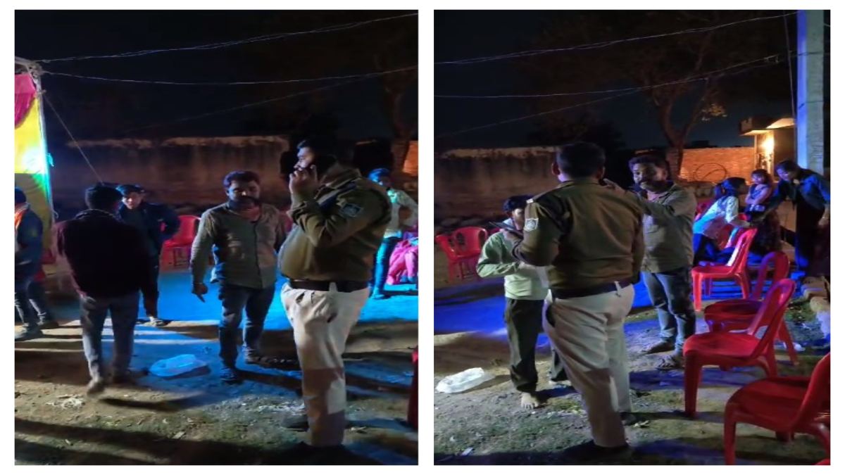 Video: शादी में बज रहे DJ को बंद करने पहुंची डायल 100, युवक ने आरक्षक के साथ की अभद्रता, वीडियो वायरल
