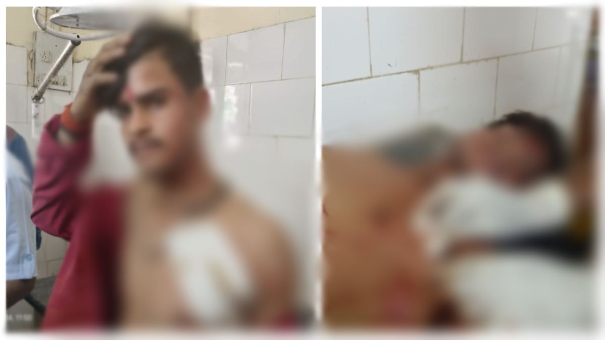 बदमाशों के हौसले बुलंद: दुकान से बाहर बुलाकर युवक पर चाकू से ताबड़तोड़ हमला, वारदात CCTV कैमरे में कैद