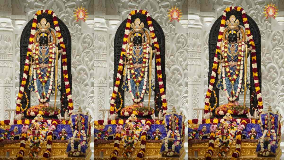 रामलला को गर्मी के हिसाब से पहनाए गए वस्त्र, जानिए क्या है कपड़ों की खासियत ?