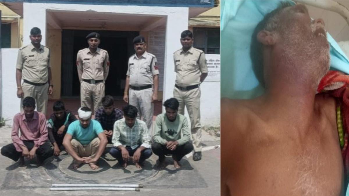 CG CRIME NEWS : मारपीट का विरोध करने पहुंचे शख्स की पीट-पीटकर हत्या, 6 आरोपी गिरफ्तार