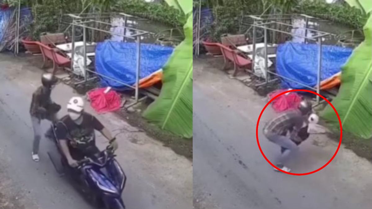 ओ भाई ये क्या था … मुर्गा दिखाकर पल भर में मुर्गी कर ली चोरी, देखें प्रोफेशनल चोर का Video