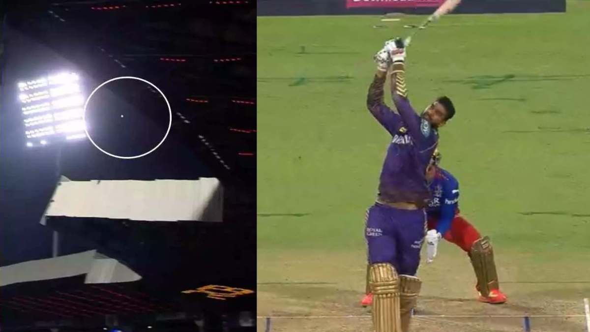 What A Shot… वेंकटेश अय्यर ने झन्नाटेदार छक्का जड़कर तारामंडल की सैर में भेज दी गेंद, देखें VIDEO