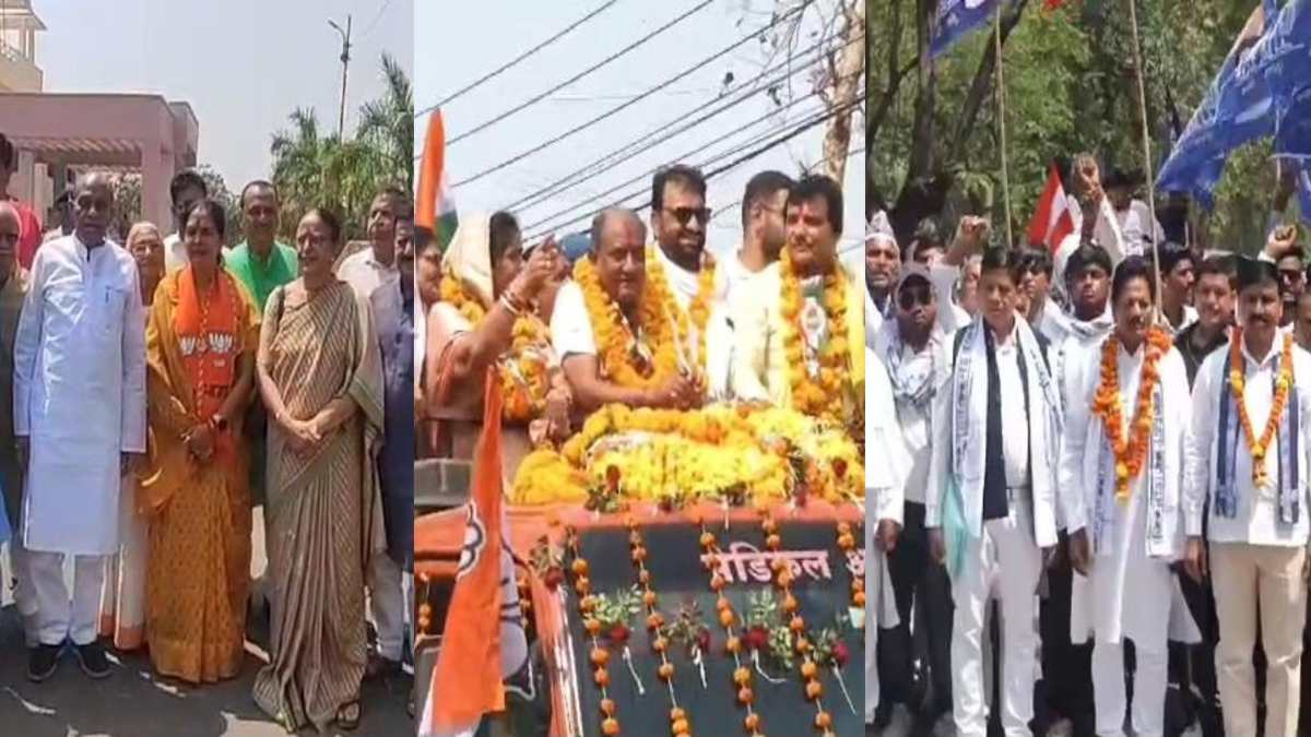 Lok Sabha Elections: नामांकन के अंतिम दिन BJP से भारती, कांग्रेस से सरसवार और BSP से मुंजारे ने भरा पर्चा
