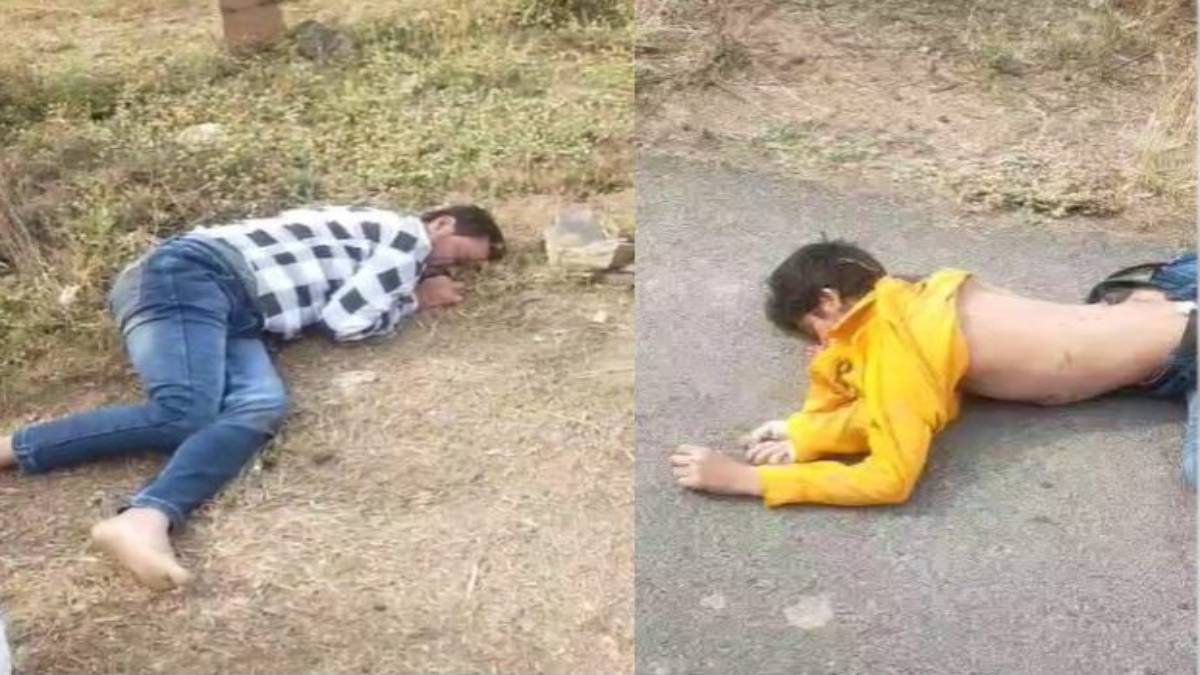 सड़क हादसे में बाप बेटे की दर्दनाक मौतः अज्ञात वाहन ने बाइक को मारी टक्कर