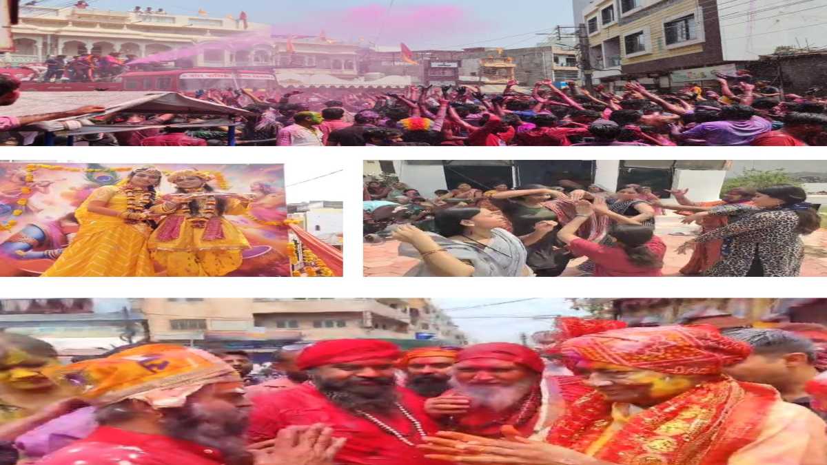 MP में रंग पंचमी की धूम: रंगों की बारिश और गुलाल से सराबोर बादल, फाग गीतों पर जमकर झूमी मस्तानों की टोली, दिग्विजय सिंह बोले- जय सियाराम, सभी को शुभकामनाएं
