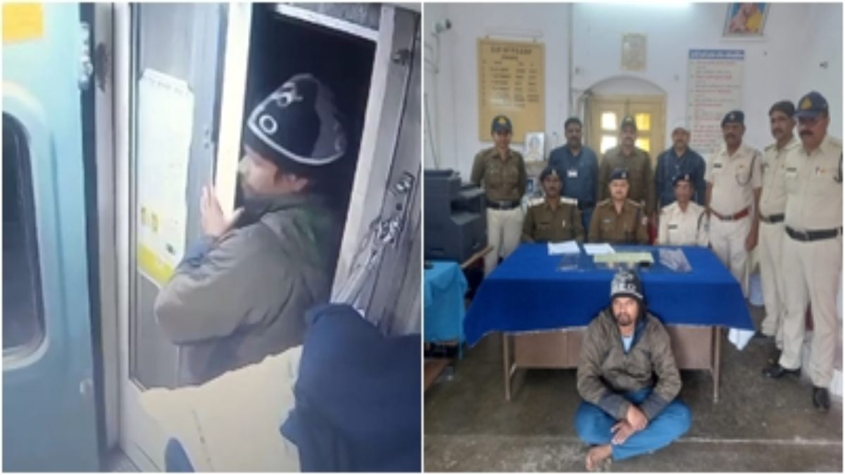 चलती ट्रेन के AC कोच से लाखों के जेवर पार: पलक झपकते ही गहनों से भरा पर्स ले उड़ा चोर, वारदात CCTV में कैद     