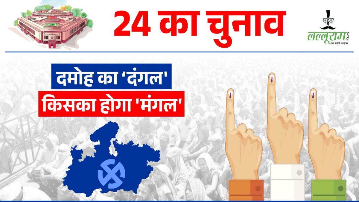Lok Sabha Election 2024: दमोह में किसका रहेगा दबदबा ? भाजपा ने लगातार 9 बार जीतकर बनाया अभेद किला; कांग्रेस छोड़ BJP में आए राहुल सिंह लोधी पर जताया विश्वास, जानें सीट का सियासी समीकरण