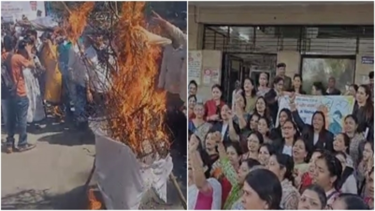 Sandeshkhali Violence पर MP में बवाल: भोपाल, इंदौर और ग्वालियर में ABVP ने खोला मोर्चा; कलेक्ट्रेट में किया प्रदर्शन, CM ममता को बर्खास्त करने की मांग