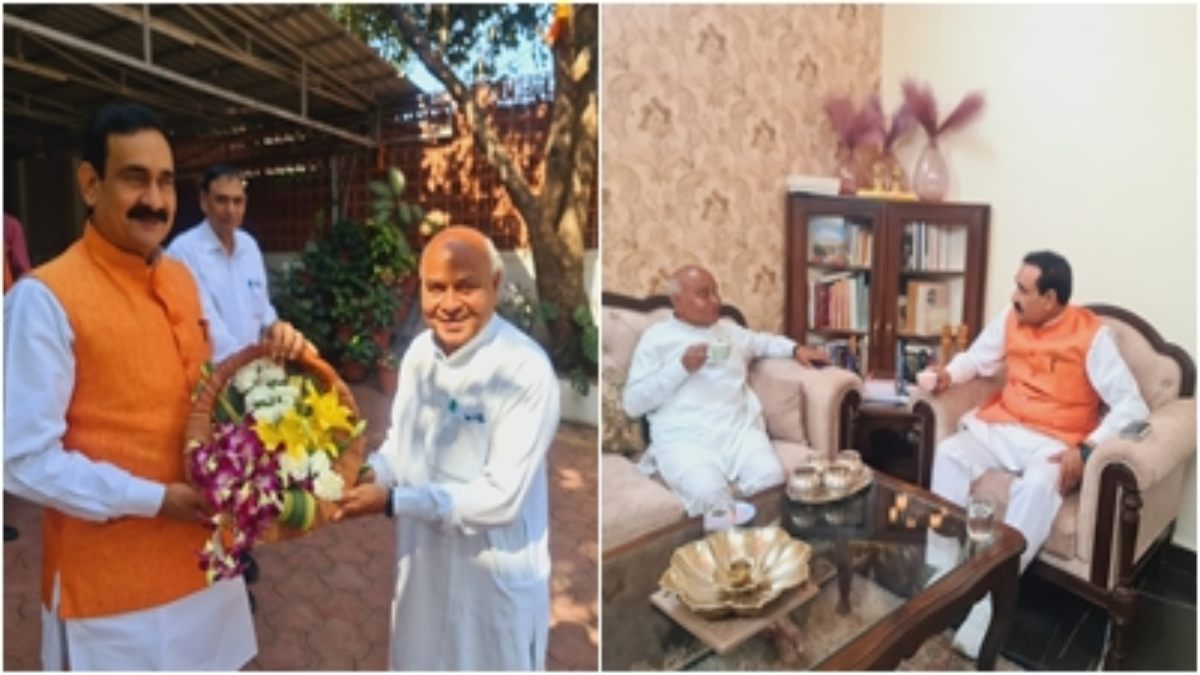 पूर्व नेता प्रतिपक्ष गोविंद सिंह बीजेपी में होंगे शामिल! पूर्व गृहमंत्री नरोत्तम मिश्रा से मिलने पहुंचे उनके बंगले, बंद कमरे में दोनों नेताओं के बीच हुई चर्चा   