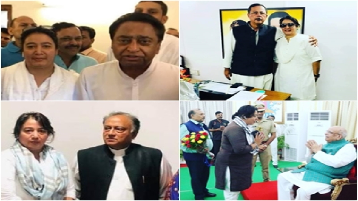 कांग्रेस नेताओं की करीबी बताकर महिला ने ठगे लाखों रुपए: कहा- विधानसभा में लगवा दूंगी नौकरी, कमलनाथ समेत इन माननीयों के साथ तस्वीर आई सामने