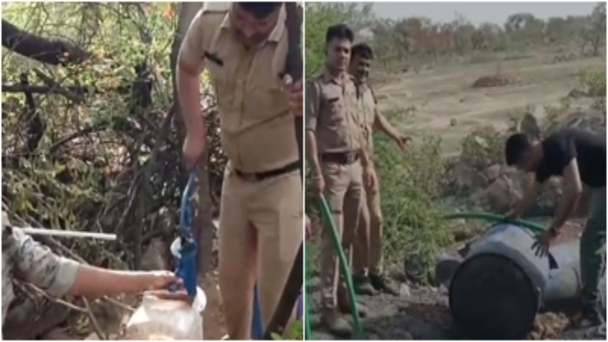 हैंडपंप ने उगली शराब: नजारा देखकर दंग रह गई पुलिस, जानें क्या है पूरा माजरा