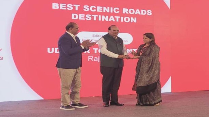 Rajasthan News: सर्वश्रेष्ठ दर्शनीय सड़क स्थलों की श्रेणी में राजस्थान पर्यटन विभाग को मिला पुरस्कार