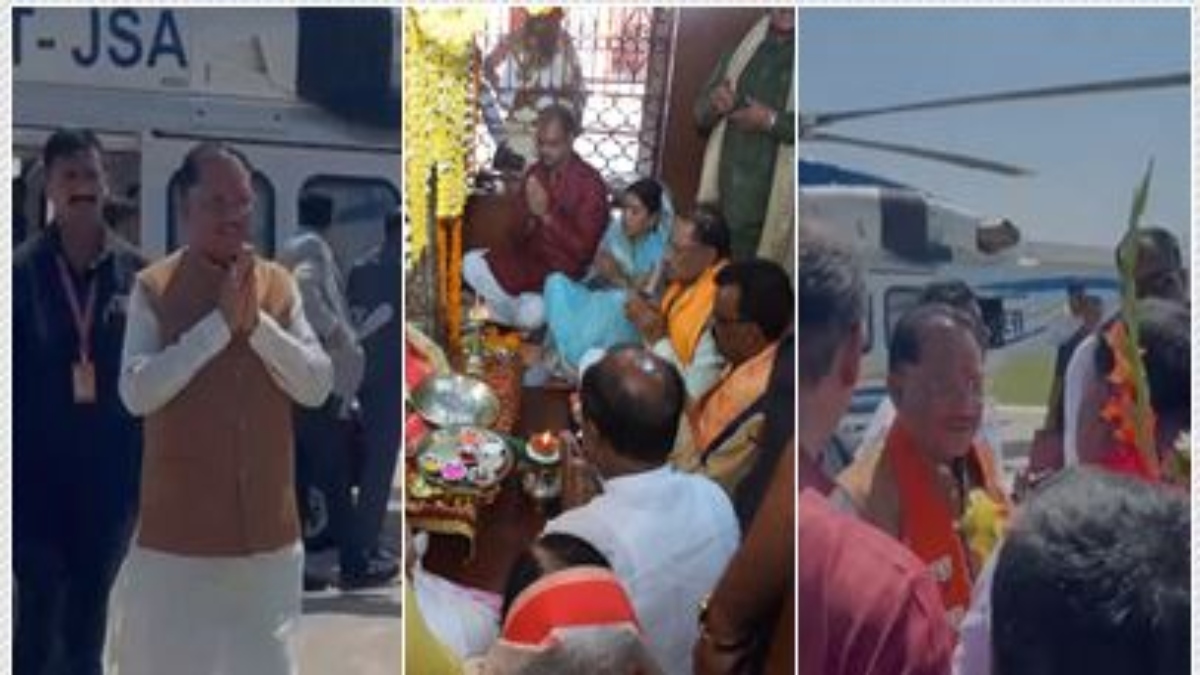 छत्तीसगढ़ के सीएम विष्णुदेव साय का MP दौरा: सिंगरौली में मां ज्वाला देवी के दर्शन कर लिया आशीर्वाद, प्रबुद्धजनों की बैठक में होंगे शामिल