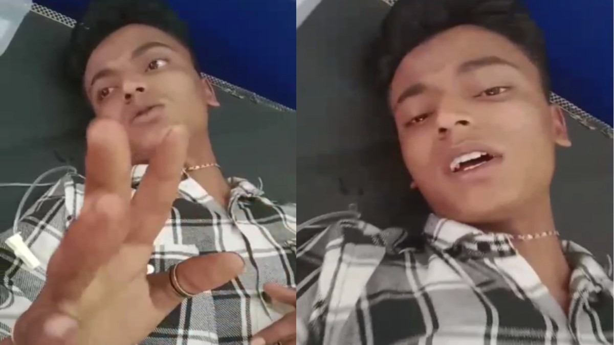 चलती ट्रेन में युवक पर चाकू से हमला: पानी गिरने की बात को लेकर हुआ विवाद, GRP ने नहीं की मदद