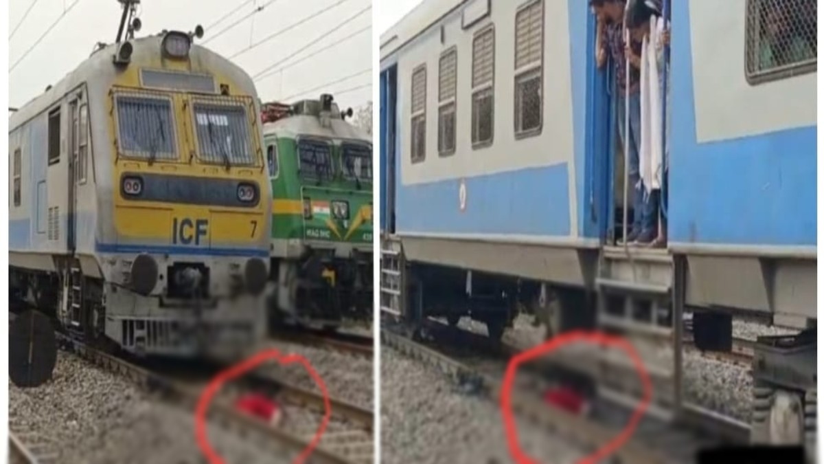 रेलवे ट्रैक पर घंटो पड़ा रहा महिला का शव: ऊपर से गुजरती रही ट्रेन, तमाशबीन बनाते रहे वीडियो