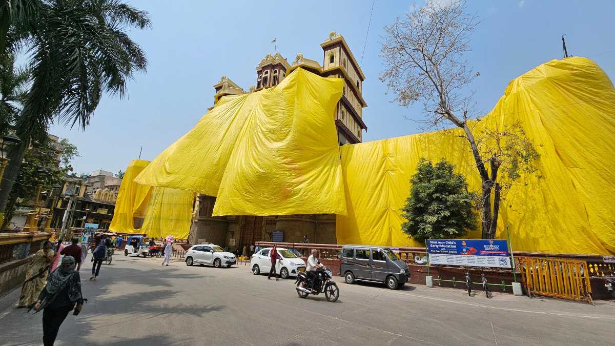 रंग पंचमीः गेर निकलने से पहले राजवाड़ा को प्लास्टिक से ढंका, हेरिटेज यूनेस्को में इंदौर का नाम शामिल करने की कवायद, CM डॉ मोहन होंगे शामिल