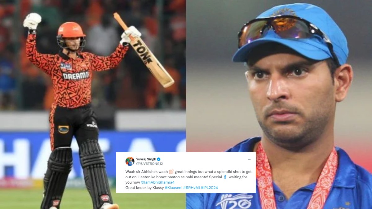 IPL 2024: ‘आओ, चप्पल तुम्हारा इंतजार कर रही…’ सीजन का सबसे तेज अर्धशतक जड़ने वाले अभिषेक शर्मा से नाराज हुए युवराज सिंह, रिएक्शन हुआ वायरल