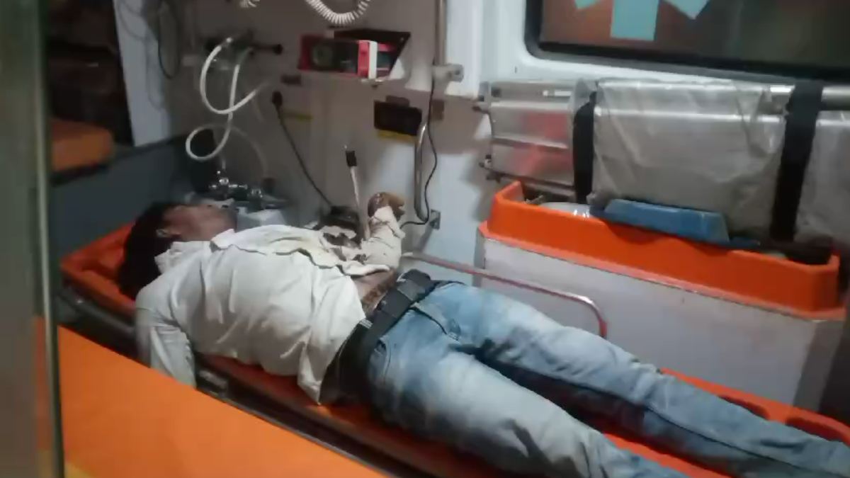 मजदूर की मौत पर बवाल: मृतक के परिजनों ने लगाया जाम, पुलिस से हुई तू तू- मैं मैं