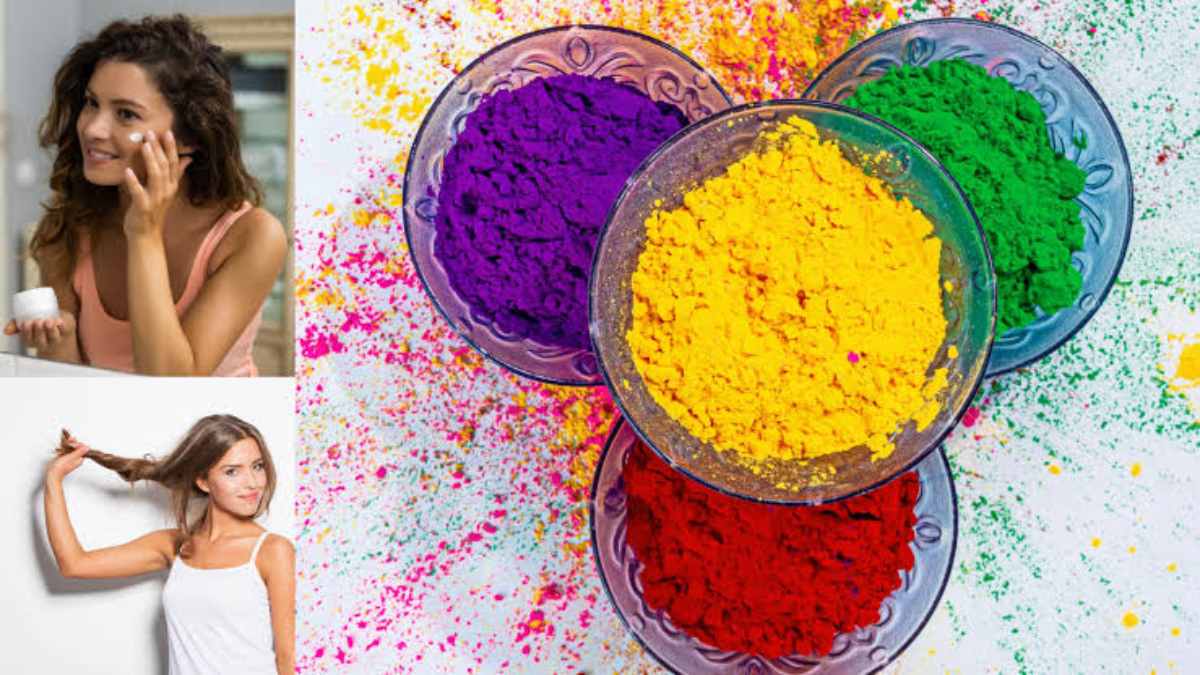 Holi 2024 : रंग गुलाल के साइड इफेक्ट से बचने के लिए त्वचा को करें मॉइस्चराइज, होंठों और नाखूनों का ऐसे रखें ध्यान …
