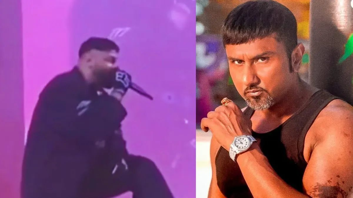 Badshah ने स्टेज से Honey Singh पर कसा तंज, कहा- पापा का कमबैक हो जाएगा तुम्हारे …