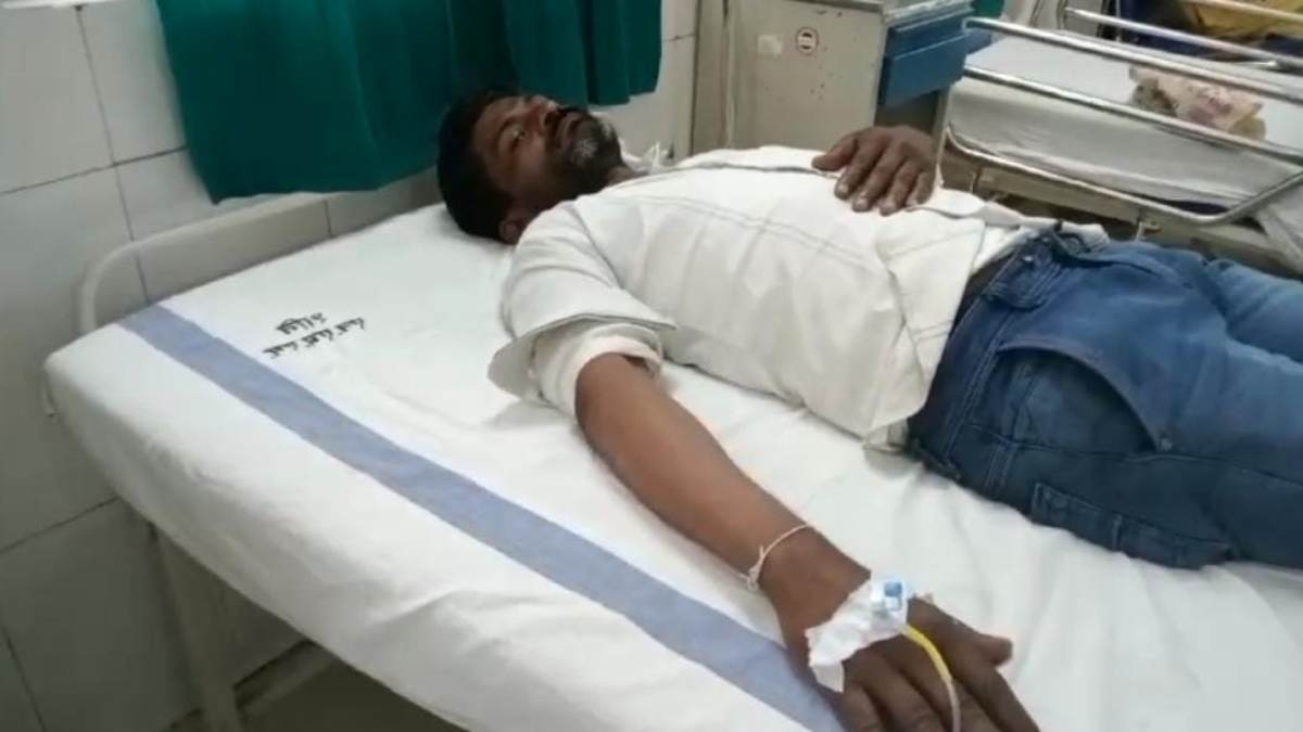 सूदखोरों की प्रताड़ना से परेशान व्यक्ति ने किया आत्महत्या का प्रयास: परिजनों ने बचाई जान, अस्पताल में भर्ती