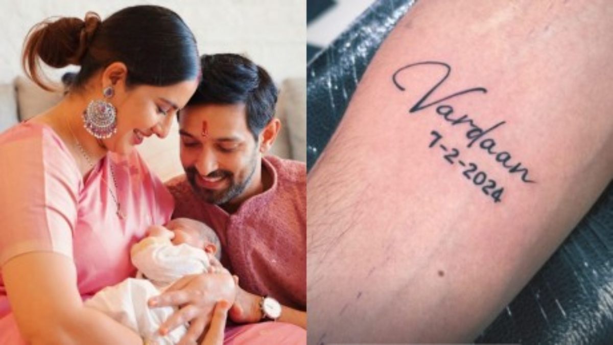 विक्रांत मैसी ने बेटे वरदान के नाम का बनवाया टैटू, इंस्टा पर शेयर की प्यारी तस्वीर