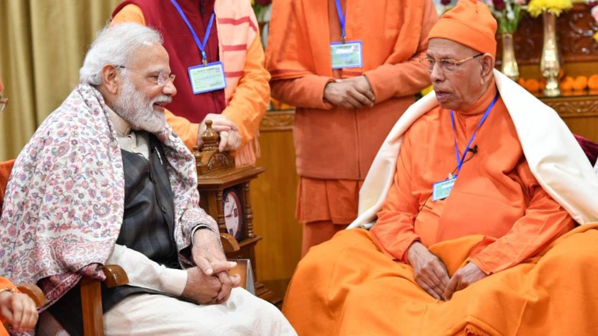 रामकृष्ण मिशन अध्यक्ष स्वामी स्मरणानंद ने ली महासमाधि, प्रधानमंत्री मोदी ने जताया शोक…