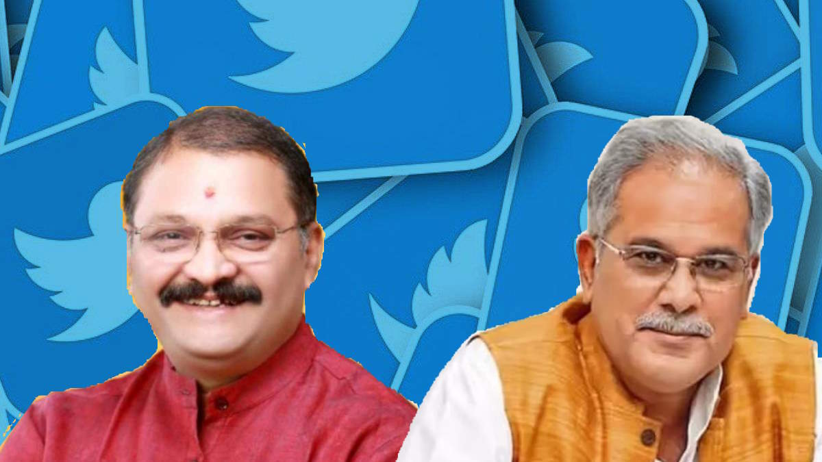 सोशल मीडिया पर सियासी घमासान, पूर्व सीएम भूपेश बघेल के आरोप पर सांसद संतोष पांडेय का पलटवार…