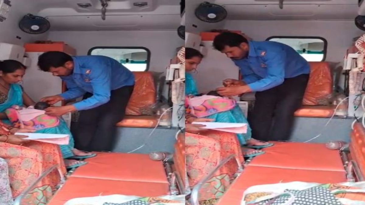 स्वास्थ्य विभाग की बदहाली का हैरान कर देने वाला Video, सिक्योरिटी गार्ड लगा रहा मासूम को ऑक्सीजन की नली