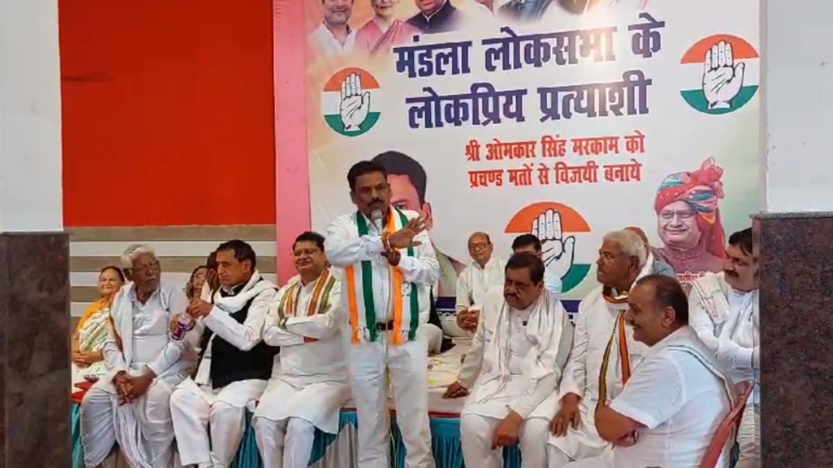 MP POLITICS: कांग्रेस प्रत्याशी ओंकार मरकाम ने बीजेपी प्रत्याशी पर साधा निशाना, कहा- 15 साल मंत्री रहने के बाद भी विधानसभा चुनाव हार गए