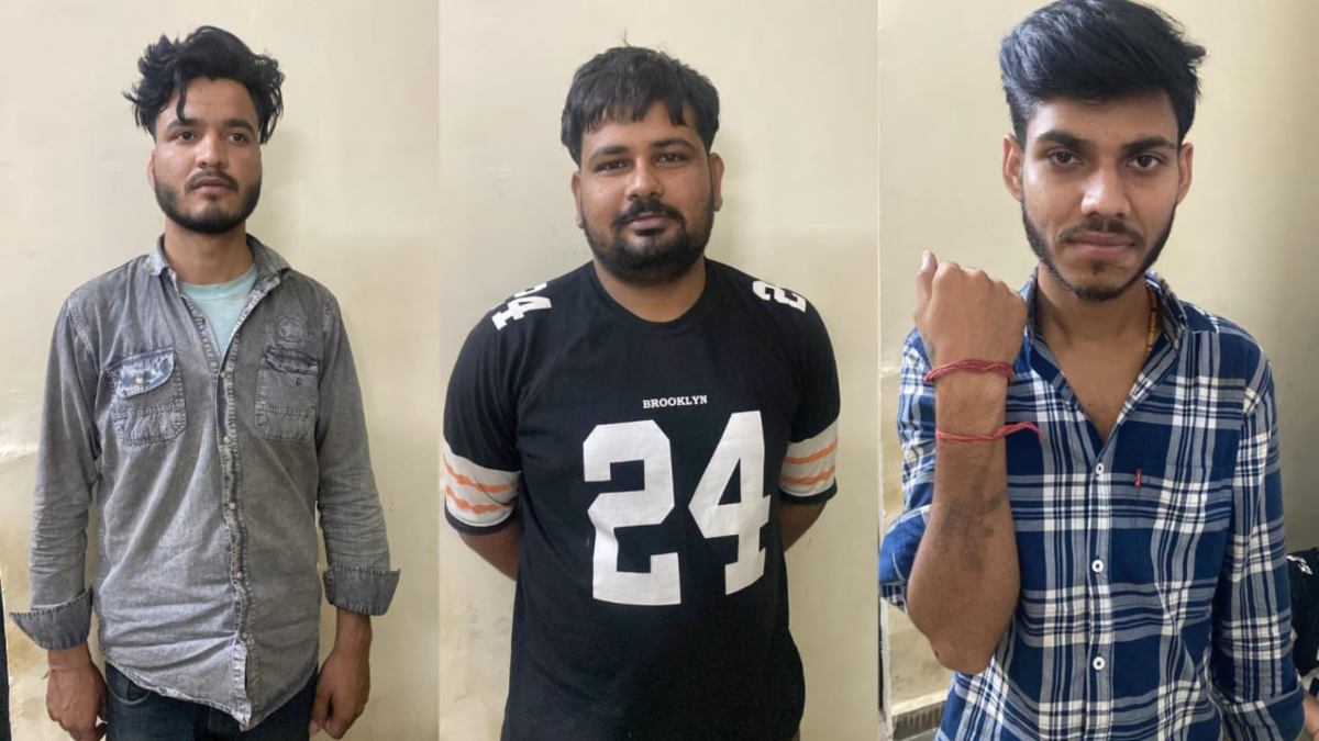 पुलिस की गिरफ्त में हथियार तस्कर: आरोपियों में टैटू गैंग का सदस्य भी शामिल, 3 पिस्टल, 2 कट्टे और चार कारतूस बरामद