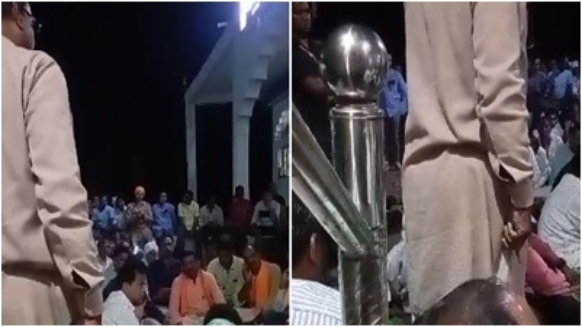 वोट मांगने पहुंचे सांसद को ग्रामीण ने सुनाई खरी-खोटी, VIDEO: पूछा- 5 साल कहां थे ? काम नहीं कर पाए तो…