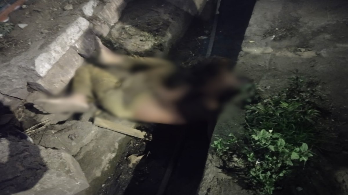 नाले में मिला अज्ञात व्यक्ति का शव, इलाके में फैली सनसनी, पहचान में जुटी पुलिस