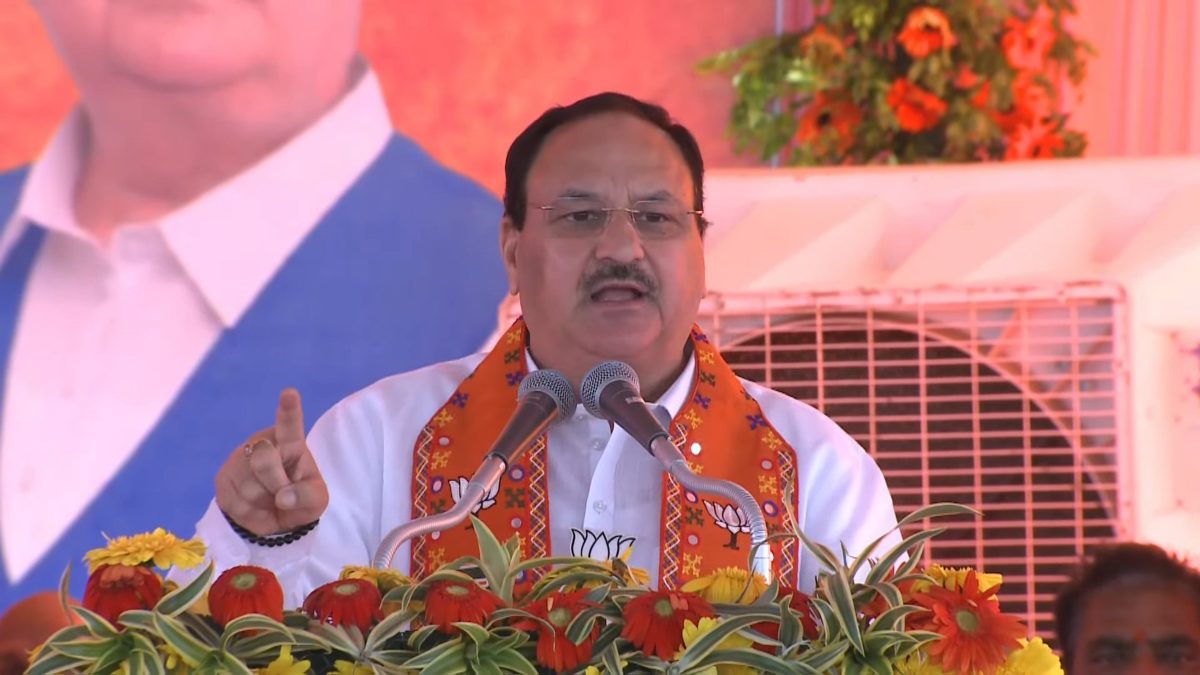 BJP President JP Nadda in MP: जेपी नड्डा की Chhindwara में हुंकार; कहा- बदल गया जमाना, बदल डालो छिंदवाड़ा, कांग्रेस ने तीनों लोक में घोटाला किया
