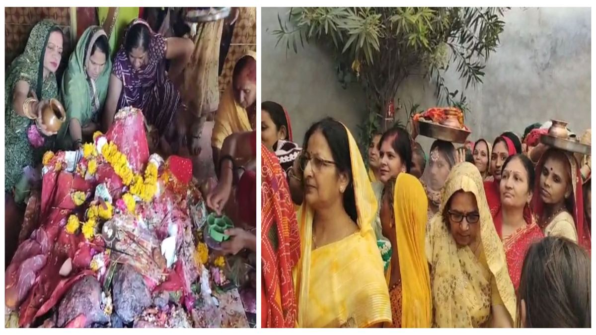 शीतला सप्तमी: रात 12 बजे से मंदिर में महिलाओं की उमड़ी भीड़, पूजा अर्चना कर मांगा सुख समृद्धि का आशीर्वाद