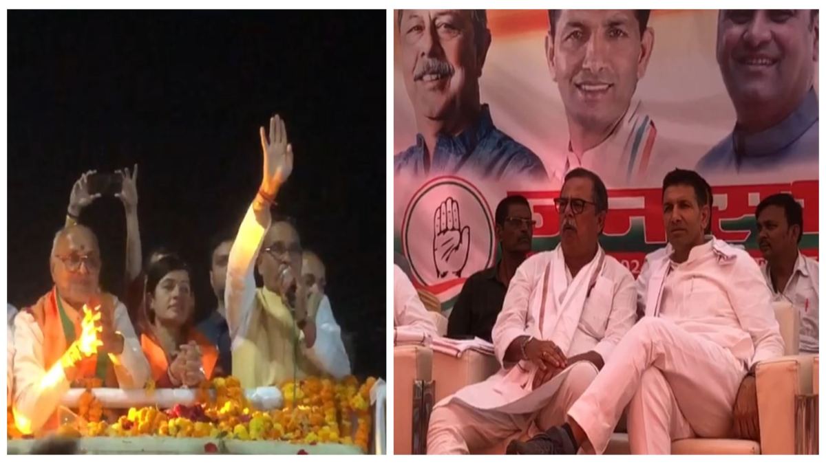 सीधी की जनता को साधने की कवायद: बीजेपी-कांग्रेस ने लगाया जोर; शिवराज ने कांग्रेस पर कसा तंज तो पटवारी ने किया पलटवार