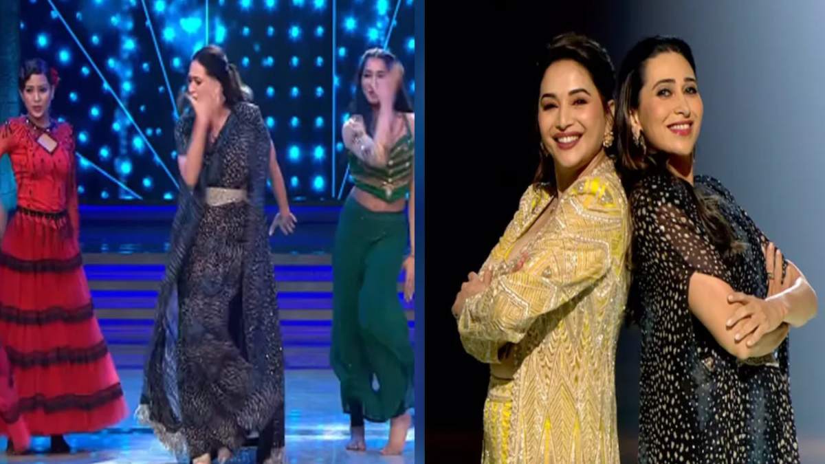 Karisma Kapoor ने सालों बाद दी दिल ले गई ले गई गाने पर जबरदस्त परफॉर्मेंस, माधुरी और सुनील ने की काफी तारीफ …